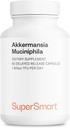 Supersmart Akkermansia Muciniphila 每日1亿TFU (Paseurized Probiotic) - 强化吸收 - 生物后期补充 QQ 非GMO & Gluten Free - 60 延迟释放 Capsules