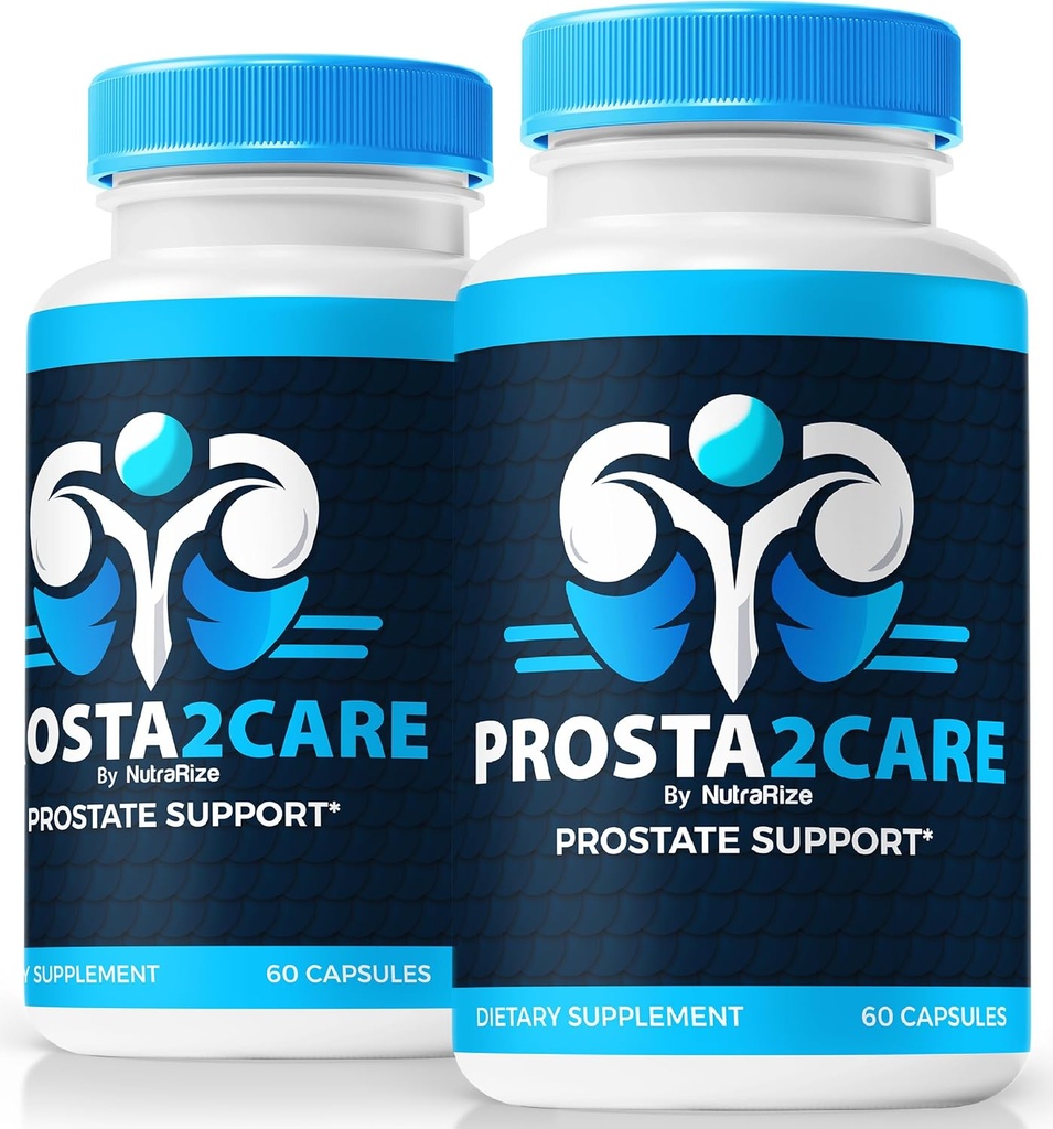 (2 Pack) Prosta2Care Capsules - 维持前列腺健康的完整公式 Prosta 2 Care Natural Capsules, Premium 前列腺支持公式 官方Prosta 2Care Pastillas Review (120 Capsules)