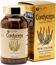 FINE JAPAN Cordyceps Mushroom Capsules - Premium Cordyceps Militaris and Sinensis 最佳健康福利摘录 百分百真伪 Cordyceps in Easy-Swallow Capsules