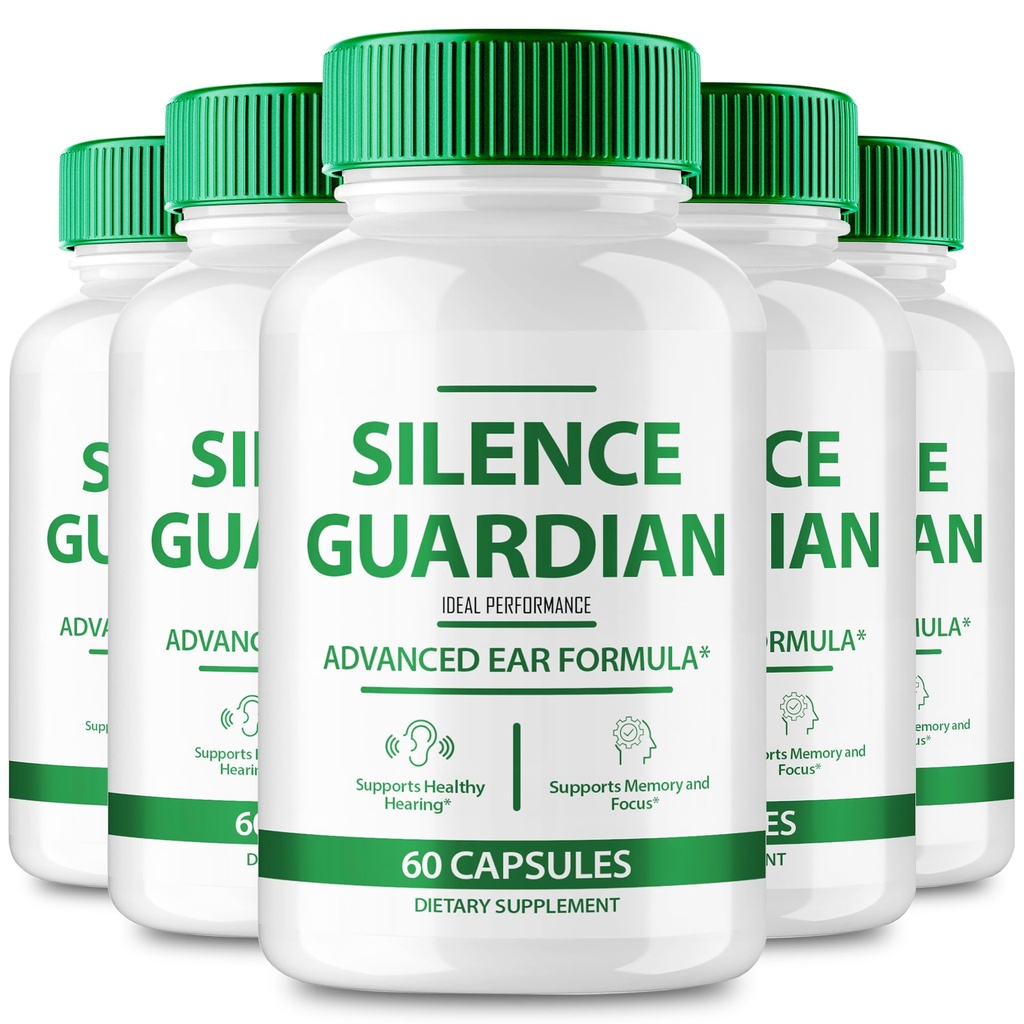 沉默守护者 Tinnitus Relief for Ring Ears Capsule, 沉默守护者 Ring Clear Tinnitus Pills, 沉默守护者 Ear Tinnitus 补编, Ear Ring Tinnitus, 沉默守护者评论 (5 Pack).
