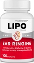 Lipo-Flavonoid Plus Tinnitus Relief - 环耳-临床推荐的Lemon Bioflavonoid 复合体,配有维生素C,B1,B2,B6,B12,和钙-100卡普