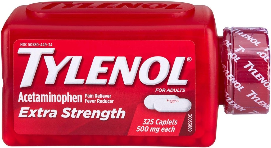 TYLENOL 超强500mg - 325个托盘