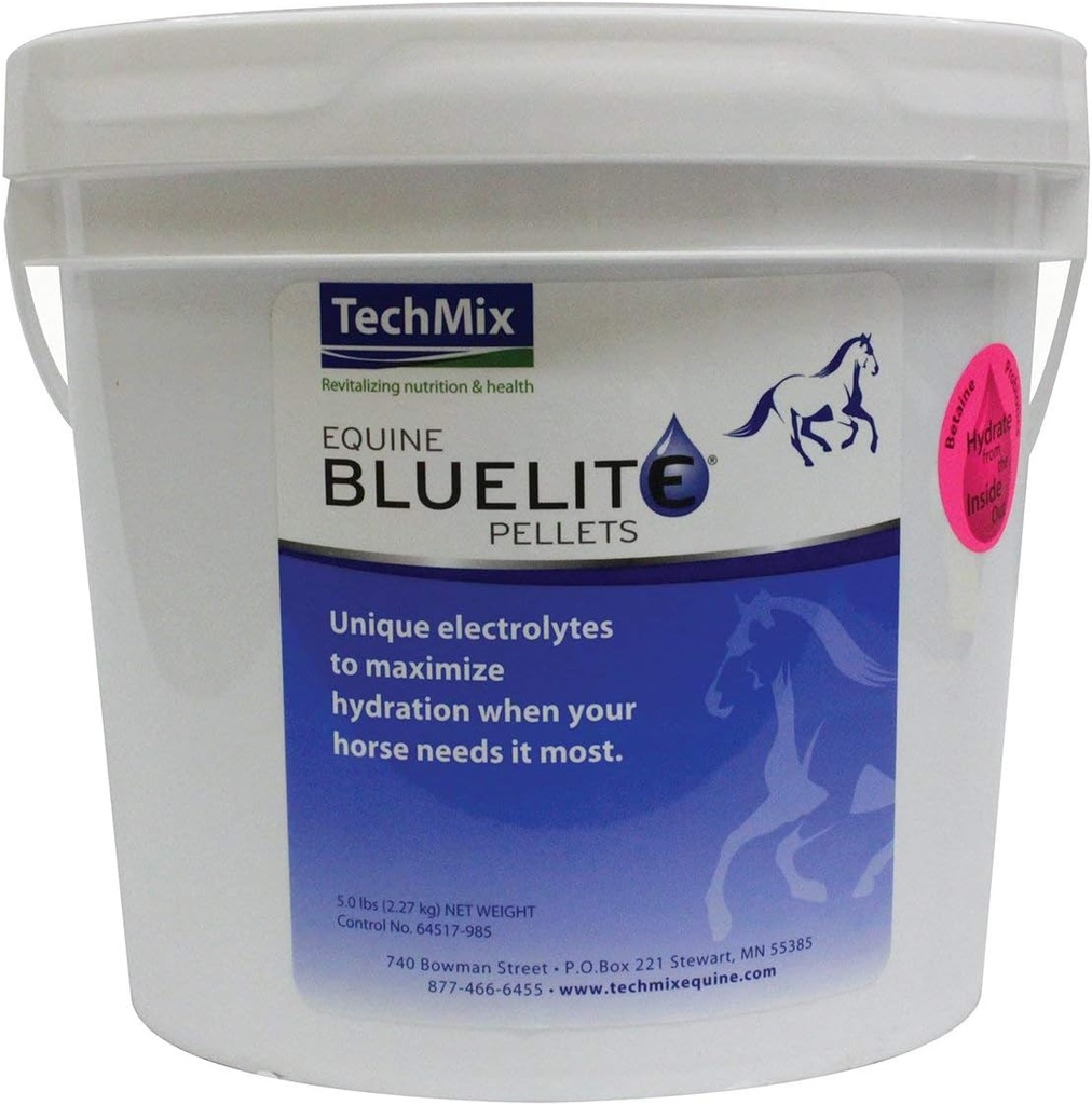 Techmix Equine BlueLite Pellets 5lb 5LB (英语).