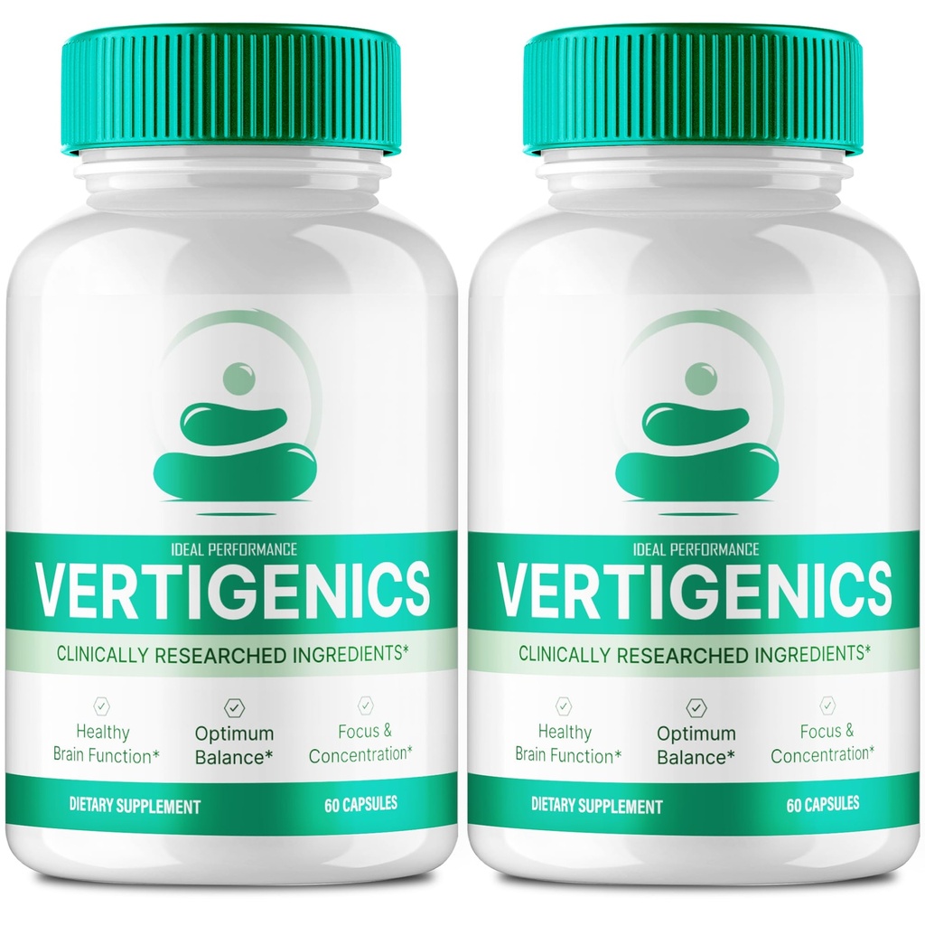 Vertigenics Brain Remember and Focus Capsules, Vertigenics 高级公式脑健康支持 - 最大强度诺特罗普学 Verti Genics 所有自然支持审查(2包)