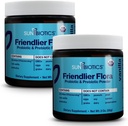 SUNBIOTICS Friendlier Flora - Prebiotic & Probiotic Power for Men-Menistry 配有20亿头4只Probiotic Strains for Good Gut Flora, Imune System & 平衡微生物群——香草, (Pack of 2).
