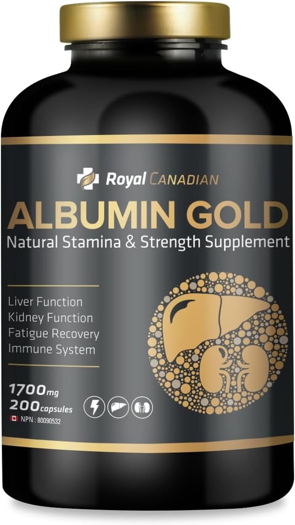 RoYAL CANADIAN Aboutin Gold 1700mg = liver 函数 = 肾功能 = 肾功能 = 脂肪恢复 = 免疫系统(200 x 1700mg Capsules)