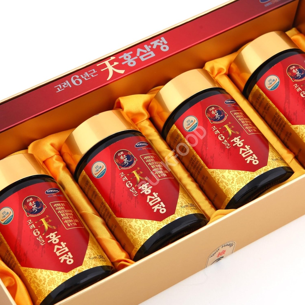 韩国历时6年的根红金生金提取,240g(8.5oz) X 4ea,萨波宁,帕纳克斯