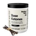 完美 Keto Exorne Ketones Powder, BHB 盐类 Ketosis & Fasting 补充, 加电解剂 水解, 咖啡因自由能源, Keto Det, Focus & Workout Support, Vanilla, 6.7 oz