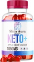 Slim Aura Keto ACV Gummys - 官方Slim Aura Keto Plus Apple 苹果 苹果 苹果 Vinergar 1050MG 高级公式 Gummys, All Natural Premium Frammys, Slimaura Gomitas Reviews, 60 Gummys for 1 个月
