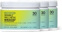 Sparkle Wellness Skin Boost (热带) [3包30-Serves] | Collagen 粉末补充剂 VERISOL 生物活性水解 Collagen Peptides 和维生素C 改善皮肤,毛发和钉子健康