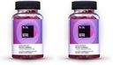 IGK Biotin Hair Gummys 10,000 mcg Biotin (60 Counter), 草莓火焰, 头发生长补充 Gummys for Health hair, Skin & Nails, Vegan, 帮助抗争 头发损失 & Thinning (Pack of 2).