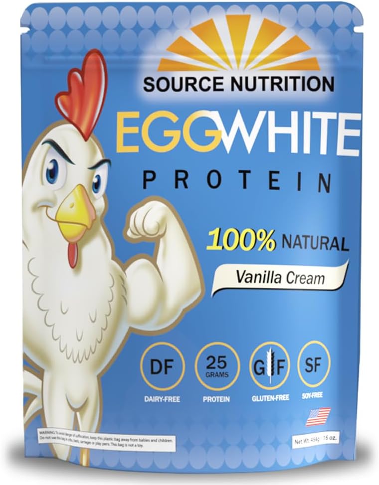 以来源营养为原料的蛋白蛋白粉交易 King 1 lb 蛋白蛋白粉 - 25 grams protein, Building Lean Muscle, 奶油自由 - 香草奶油