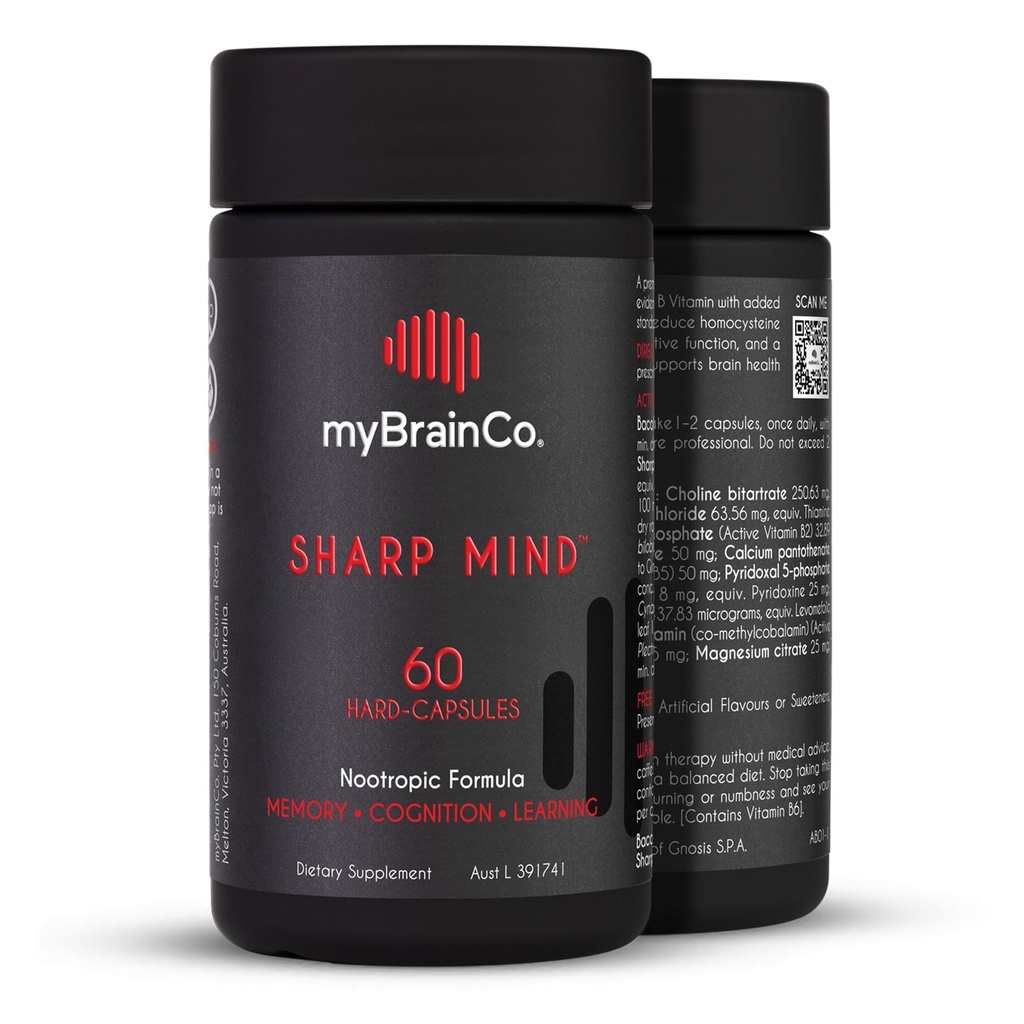 myBrainCo. Sharp Mind - Notropic Brain Supplement for memory & Focus - 适应性草药和诺特罗普学以支持大脑健康 - Rhodiola, Gingko, Phosphatidylserine and More(60 Vege-Capsules) 互联网档案馆的存檔,存档日期2013-12-21.