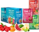 Ener-C Varige Pack 多维他命饮料 混合肉粉 维生素 C 1000mg和电解质 配有真实水果汁 自然能源和免疫 支持女性和男性 - 非GMO Vegan & Gluten Free - 30 Counter