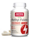 Jarrow Formulas Methyl Folate Veggie Caps - 1000 Mcg - 100 Count - Methyl Folate Supplement – To Provide Folate - 5-MTHF Supplement - Non-GMO - Gluten Free