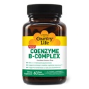 乡村生活 Coenzyme B-Complex, 60 Capsules – 支持能量和代谢, Mood & 认知功能 – Vegan, Gluten-Free, 生物可用 B 维生素与 Choline