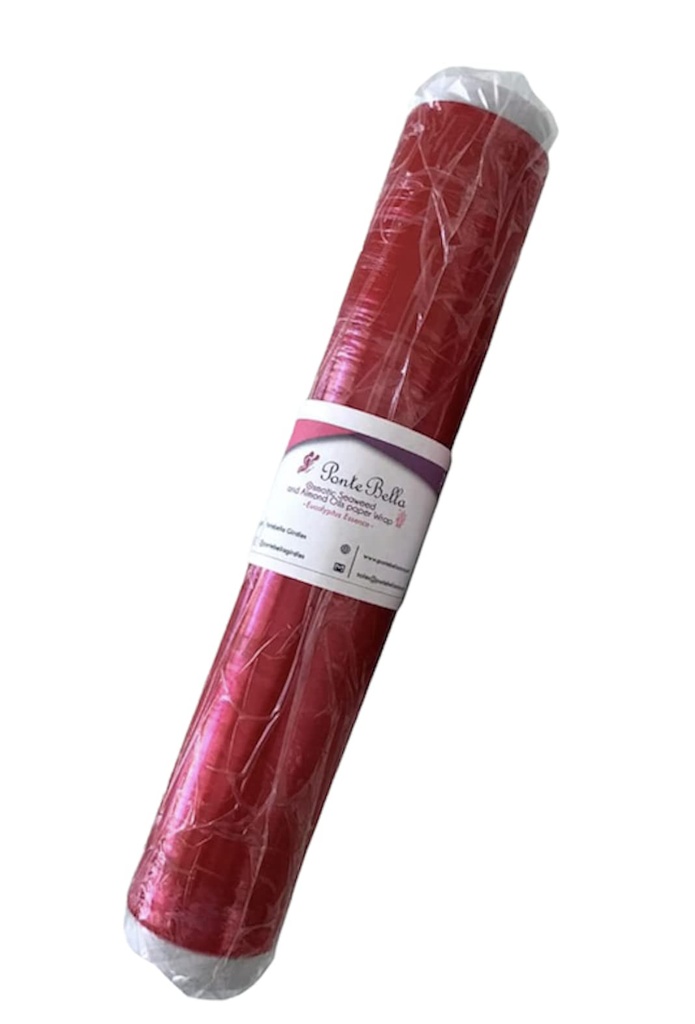 PONTEBELLA OSMOWRAP 100, 配有杏仁油和花生提取物, 身体包装, 锻炼和汗液增强剂, 用于减重和减纤维质的薄膜.
