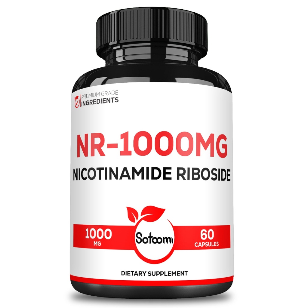 Satoomi NAD Nicotinamide Riboside - NR 1000mg 补编 - 60 计时30天
