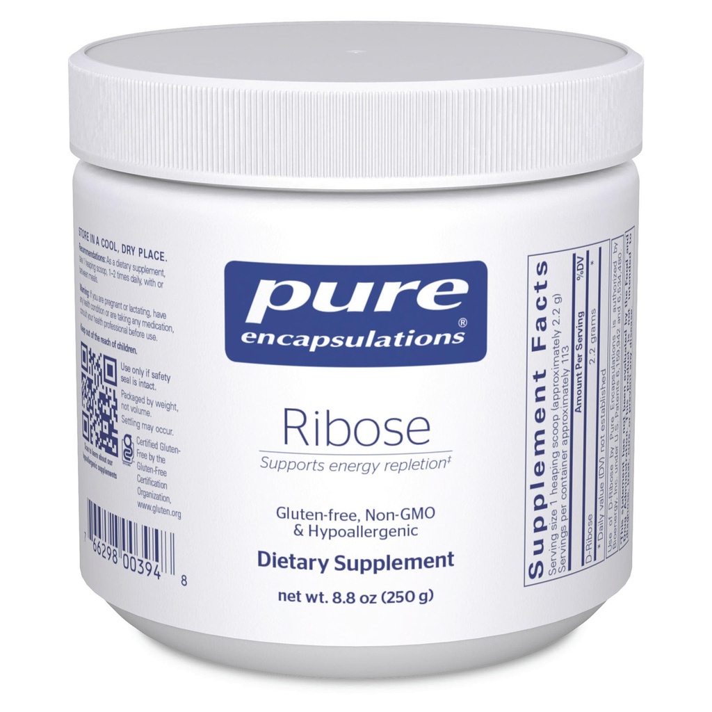 纯封装 Ribose 假充性补充 快速能量消耗 强化锻炼 8.8 Ounces
