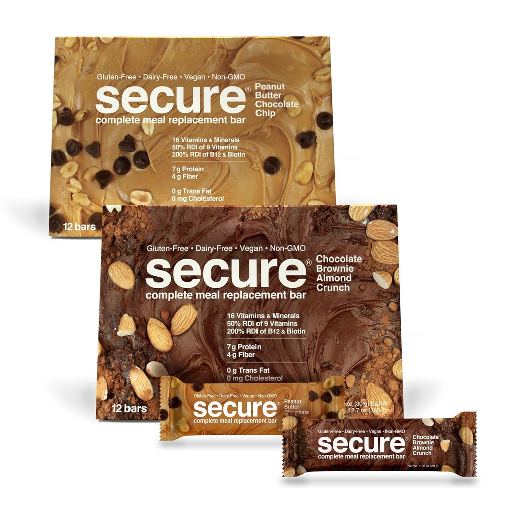 (原始内容存档于2018-10-04). Andrew Lessman Secret Full Meal Exploration Bars - 7g Vegan蛋白棒. Inulin Fiber. 低卡路里、格卢滕和无乳品24, 品种包:巧克力布朗尼和花生酱巧克力片)