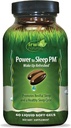 Irwin Naturals Power to Sleep PM - 60 Liquid Soft-Gels - 与梅拉图宁,GABA, Ashwagandha, Valerian Root & L-Theanine - 30 services (英语).