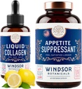 WINDSOR BOTANICALS 液态凝结剂和嗜好抑制剂 美与健康包