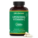 生命之福 Liposomal Vitamin C 2100 mg, 快速代理吸收, 更高生物利用率支持免疫系统, 高抗氧化剂补充公式 – Collagen促进剂–180 Capsules