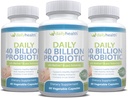 Daily Probiotic 40亿 CFU MakTrek Bi-Pass 技术摘要集 Immune 健康 180 Veggie Capsules