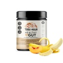 (原始内容存档于2019-03-03) (英语). TERRA Group Health Gut Peach Banana 30-Services with L-Glutamine, Zinc, Glucosamine, Slippery Elm Bark, Marshmallow Root and More!.