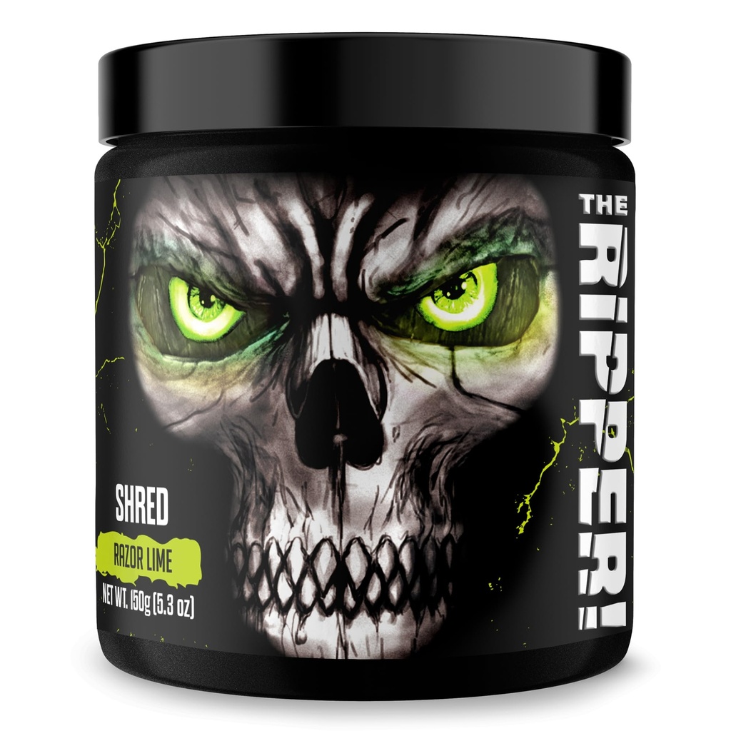 JNX开膛手! Fat Burner Pre Workout for Men & Women – 热源脂肪燃烧粉末和Appetite 抑制剂,布尔斯特能量和耐力 – Razor Lime, 30 services