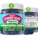 Fiber Gummys for Adults, Sugar Free 10g Prebiotic Fiber 配有消化酶, Probiotics & 100mg Betaine for Digestive & Gut Health and regulated Bowel Movement, Vegan, Gelatin Free, 120cmt 配有消化酶的食谱和100mg Betaine 配有消化和古特健康及调节鲍尔运动, 维冈, Gelatin Free, 120ct