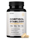 Nootrix Cortisol 管理器和稳定剂补充 支持深眠、放松、肾上腺健康和压力 + 300 mg Ashwagandha → L- Theanine、Rhodiola Rosea extract & Apigenin + 30 Capsules