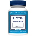 维生素店生物素1000MCG、营养代谢支持健康活力发、健康皮肤和坚固钉、能源生产(120卡普尔)