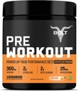 Bolt Pre Workingout Supplement with Cafeine, Citrulline Malate, B-Alanine, Taurine QQ爆炸能量, Pump & Focus QQ300g, 30 services QQ 丹吉橙