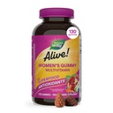 自然之道还活着! 妇女日报 Gummy Multivitamins, 16 Vitamins & Minerals, 能源代谢*, Hair Skin & Nails *, 蔬菜, Mixed Berry Flavored, 130 Gummies (包装 May Vary)
