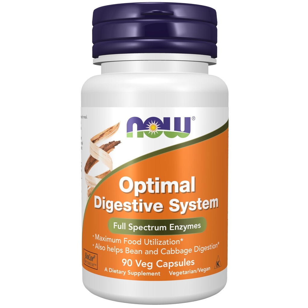 Now Foods Supplements, 最佳消化系统, 完整光谱酶, 90 Veg Capsules