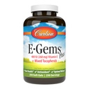 Carlson - E-Gems Plus,天然维生素E 400 IU,支持健康心脏,250软胶
