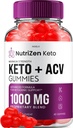 NutriZen Keto ACV Gummys - 高级公式 Nutri Zen Keto Plus ACV Gummys Apple Cider Vinegar Keto Nutrizen ACV Gummys 饮食补充评论 男性(60 Gummys)
