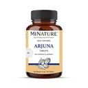 Arjuna平板电脑由印度的Mi Nature-90平板电脑提供,1000mg → 45天供应,100%天然Arjuna平板电脑