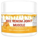有机蜂 Venom 治疗血清,专业联合与肌肉和骨骼释放 Cream - 24小时有效释放后部,颈部,手部,脚部,膝盖,肌肉,肩部,Hip,神经