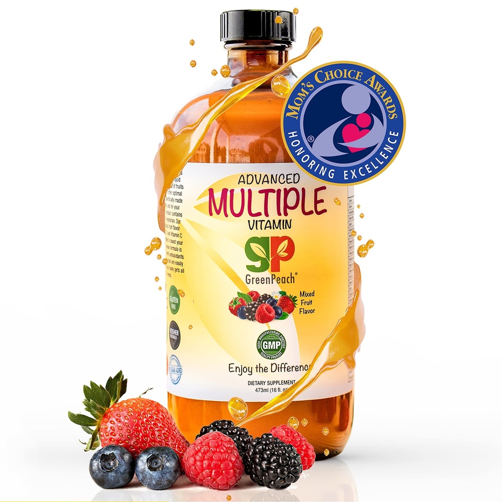 儿童维生素的多维他命补充剂 — 31 Vegan Minerals and Multi Vitamins for kids — — 20 水果和蔬菜提取剂,无糖,化学品,Gluten,人工活性 — — 儿童每日维生素16oz