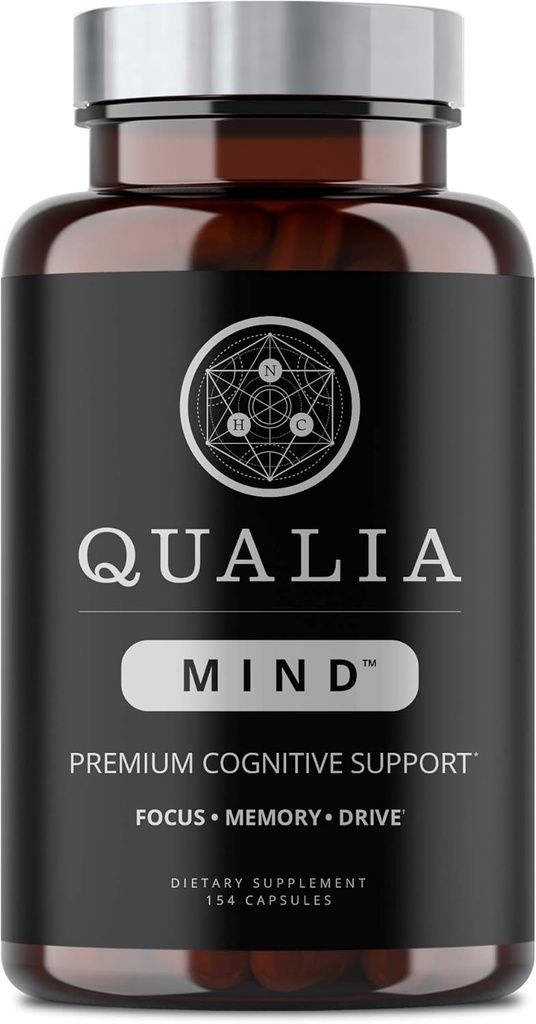 NEUROHACKER COLLECER QUALIA MIND NOOTROPICS 154 CCT QQ 顶级脑增量 记忆,焦点,精神能量