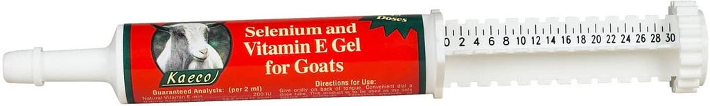 羊肉的硒和维生素E Gel,80毫升管
