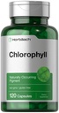 Horbäach Chlorophyll Capsules 120 Counter + N-GMO 和 Gluten 免费补充 → 自然产生的染料