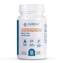 临床效果 Ashwagandha 用黑辣椒为Stamina和Calm - 60 Ashwagandha Capsules - 美国制造