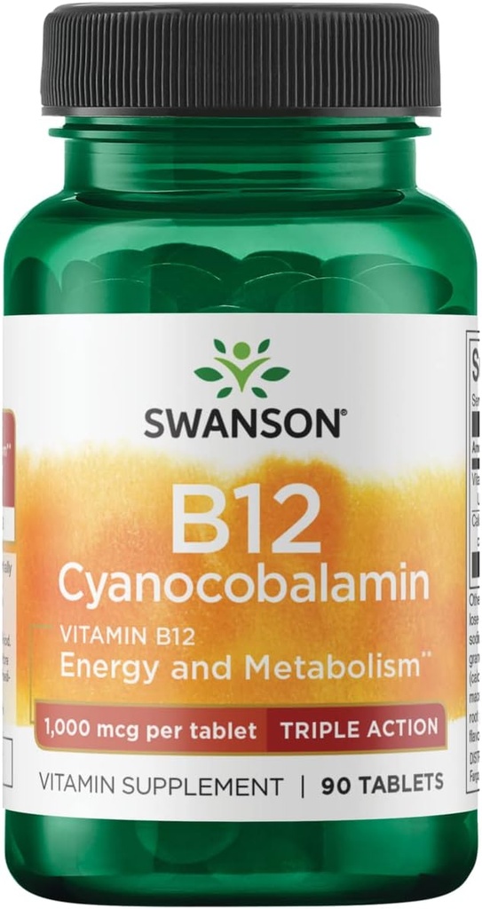 Swanson ULT B12 三重动作 1000 MCG 90TAB