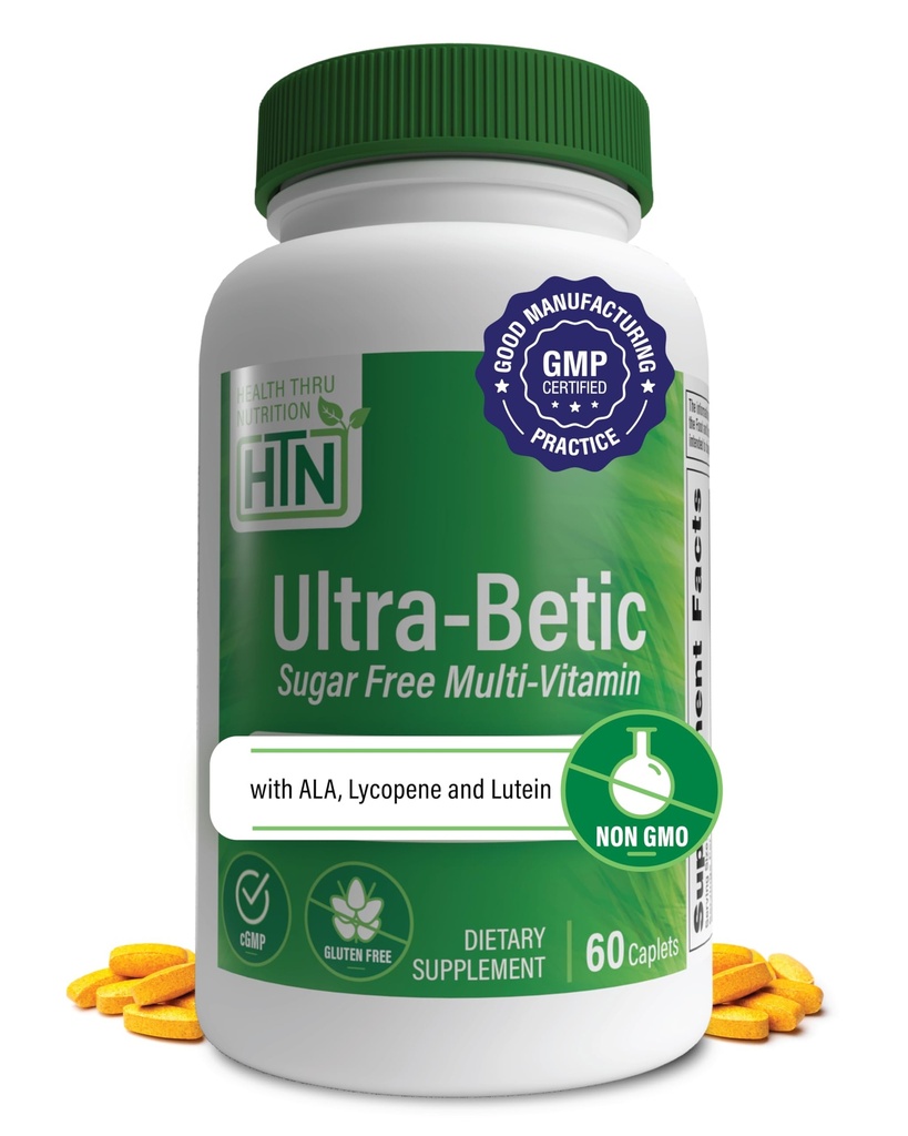 健康 Thru 营养 超Betr-Betic 多维他明 60 Counter QQ支持 Nerve, Vision, Energy QQ 与ALA, Lycopene QQ 非GMO, 清洁标签QQ 第三方质量测试