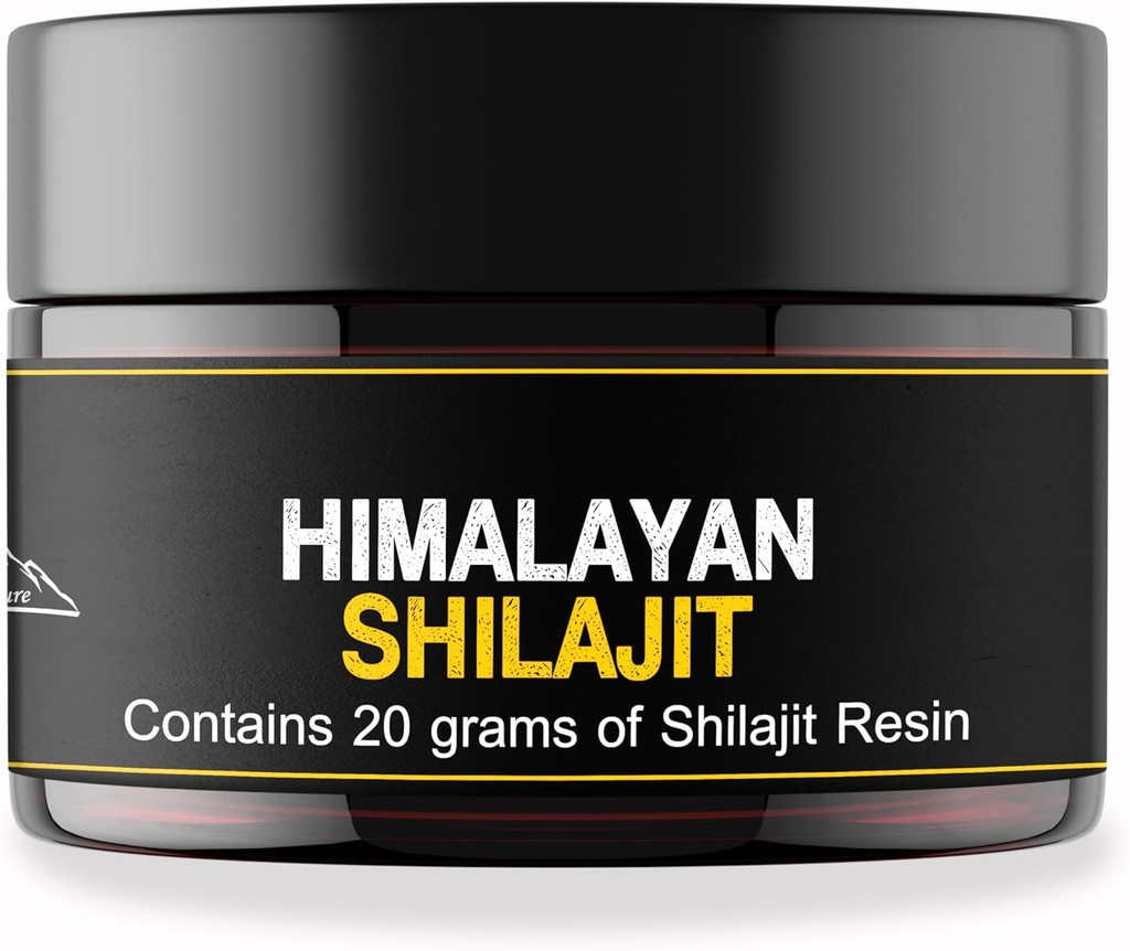 通用的SHILAJIT - 喜马拉雅语 sourced Shilajit Resin for Men and Women → 自然和最有可能的 → 第三方实验室测试 → 60天的孙浚 → 与测量 Spoon → 20 grams.