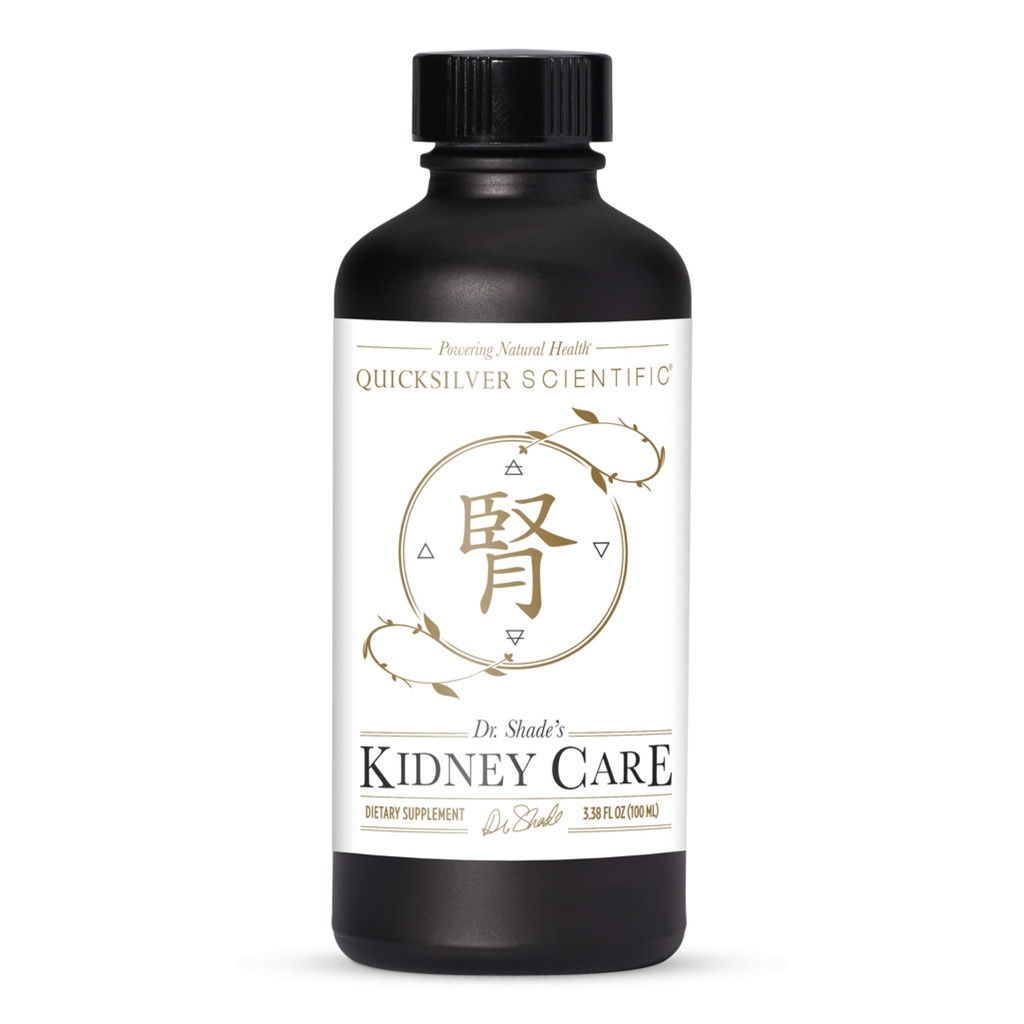 快速银质科学肾脏护理 -- -- 肾脏清洁和淋巴排水补充剂 -- -- Astragaloside IV 提取剂、朱玲、金罗德、Ferulic Acid、He Shou Wu & Dandelion Leaf(3.38oz / 100毫升)