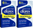 Diurex Max - 最大强度的咖啡因无二尿素药丸 - 感觉更好和不太重,48 Counter (Pack of 2)